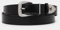 Calvin Klein női bőr öv - fekete 105 - answear - 22 990 Ft