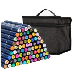 Deli Markere sketching cu 2 capete 1 mm/6 mm, 80 buc/set, Finenolo DELI (DLEC184-80)