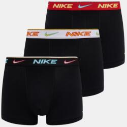 Nike boxeralsó férfi pamut elasztánnal 3-as csomag - fekete M