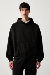 PUMA kapucnis melegítőfelső férfi pamuttal FUNDAMENTALS - fekete XL