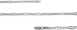 Ékszershop Figaró fehérarany nyaklánc (1325429)
