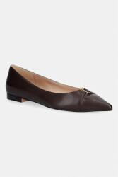 Twinset bőr balerina cipő - barna Női 41