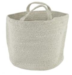  Cos de depozitare cu manere COTTON HAVEN 35x35 cm - mai multe culori Culoare: Gri inchis