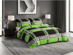  Lenjerie de pat din policoton KARO POLY verde Dimensiune lenjerie de pat: 70 x 90 cm | 140 x 200 cm Lenjerie de pat