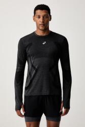 ASICS hosszú ujjú edzős pulóver férfi ROAD SEAMLESS LS TOP - fekete XL