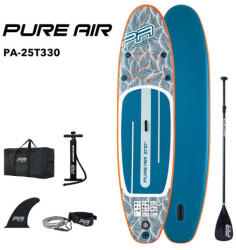 Aqua Marina Pure Air Tropic 330 cm felfújható SUP - stabil allround deszka (kék színű) (PA-25T330)