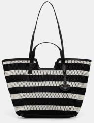 Morgan shopper női fonott - fekete Univerzális méret - answear - 27 990 Ft