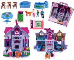 LandToys LT58 Babaház Összecsukható Bababútor Bőrönd (LT58)