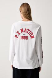 P.E Nation hosszúujjú női pamut - fehér L