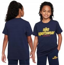 Nike Póló pamut Nike Gyerek sportswear póló kényelmes méret M (HM5664 451)