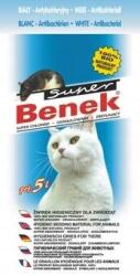Super Benek Benek Antibakteriális (fehér) 5L bentonit macskaalom (1642)