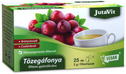 JuvaPharma Tőzegáfonya + Aranyvessző + Csalánlevél filteres gyümölcstea 25 db (0010011548)