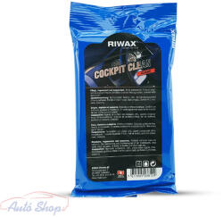 Riwax - Cockpit Clean Classic - műszerfal ápoló kendő - (15db/csomag)
