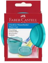 Faber-Castell Faber Castell - Click and Go ecsetpohár - türkiz (JS-181580)
