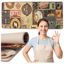 Allvo Futószőnyeg Konyha Csúszásgátló Pvc padlószőnyeg Linóleum Gumolit 90x200 CM (D6750)