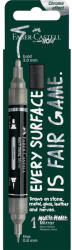 Faber-Castell Tükör effekt marker kétvégű MULTIMARK 551 Faber-Castell króm bliszteres (FC185961) - officefirst