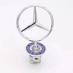  Mercedes fém bélyeg embléma gravírozással stílusos motorháztető dekoráció