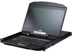 ATEN Switch KVM 8P USB HDMI Single Rail LCD KVM IP SW (CL3708INW-ATA-AG) - pcone
