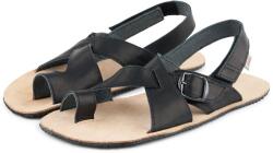 Vlnka Sandale barefoot din piele Tony negre mărimi încălțăminte adulți 43 (13-05067-43)