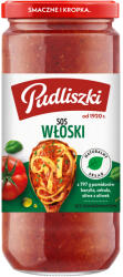 Pudliszki Olasz szósz bazsalikommal és fokhagymával Pudliszki 480 g (5900783010119)
