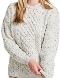 Vlnka Pulover din lână Merino de damă cu model tradițional crem mărimi îmbrăcăminte XXL (5-51529-XXL)