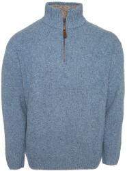 Aran Woollen Mills Pulover de lână pentru bărbați Vlnka S10 - albastru mărimi îmbrăcăminte XXL (5-51071-XXL)