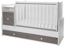 Lorelli Trend PLUS kombi ágy 70x165 - White & Caffe ÚJ