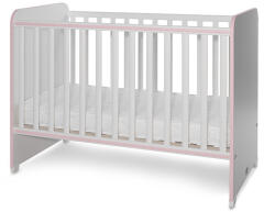 Lorelli Sweet Dream kiságy 60x120 - White Orchid Orchid Pink