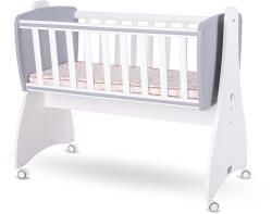 Lorelli First Dreams ringatható bölcső 105x55 - White / Stone Grey New