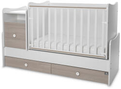 Lorelli Trend PLUS kombi ágy 70x165 - White & Amber ÚJ