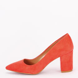 SOFILINE Pantofi portocalii cu toc gros Adelina 03 (1832 ORANGE -39)