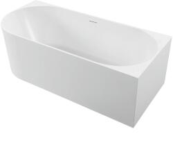Cerano - Bianco akril kád - szabadon álló - aszimmetrikus - jobbos - fényes fehér - 180x80x58 cm (CER-674911)