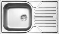 Deante Acél mosogató 1 kamrás csepegtetővel lefolyó 3.5" ZEL_0113 59082120 (0113)