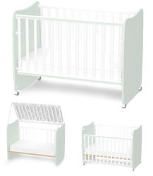 Lorelli Stars ringatható kiságy 60x120 - White / Milky Green