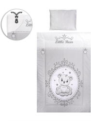 Lorelli 5 részes ágynemű garnitúra - Little Bear GREY - kreativjatek - 10 912 Ft
