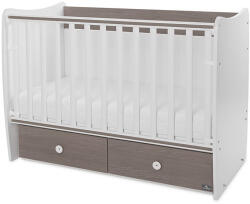 Lorelli Matrix kiságy 60x120 - White Coffee 2Box