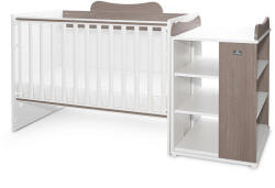 Lorelli Multi kombi ágy 190x72 - White Coffe