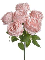  Buchet 7 fire trandafiri artificiali pentru aranjamente florale (3037)