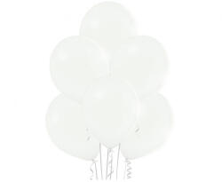 Belbal Belbal, fehér, pasztel lufi, 30 cm, 100 db/cs