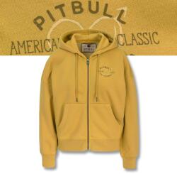 Pitbull Női cipzáras kapucnis pulóver Pitbull Oversize Washed Manzanita Heart (185001211001)