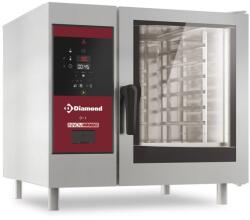 DIAMOND Cuptor electric DIAMOND SDE/XC-06-415/440V-, cu abur direct și convecție, 6x GN 1/1, curățare