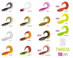 Delphin Műcsalik/gumi Delphin Twista UVs 5db 10cm/MudGOLD (101003851)