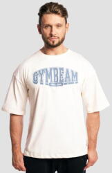 GymBeam Tricou Boxy Athletic Society Cream - GymBeam - pcone