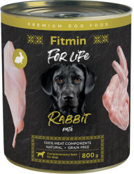Fitmin For Life Nyúlhúsos konzerv kutyák számára 800 g