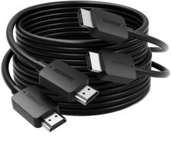 Benfei Cablu Video Benfei, HDMI - HDMI, 8K, 1.8m, Set 2 Bucati, Negru - gsmboutique