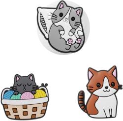  Husa OEM Cat pentru Apple AirTag, Set 3 bucati, Multicolor
