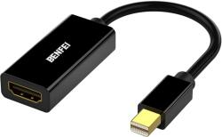 Benfei Adaptor Video Benfei, MiniDisplayPort - HDMI, Negru