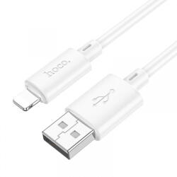 hoco. Cablu Date si Incarcare USB-A - Lightning HOCO X88, 18W, 1m, Alb - gsmboutique
