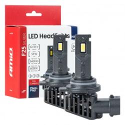 AMiO Set becuri F25 SILVER FULL CANBUS HIR2 9012 54W 12V 24V AMIO-04708 (04708)