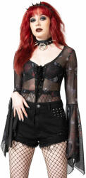 KILLSTAR Body femei mânecă lungă KILLSTAR - Rosabella Mesh - Negru - KSRA005503